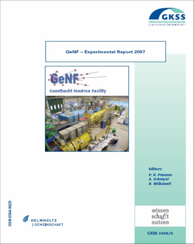 GeNF Experimental Report 2007 (27MB)