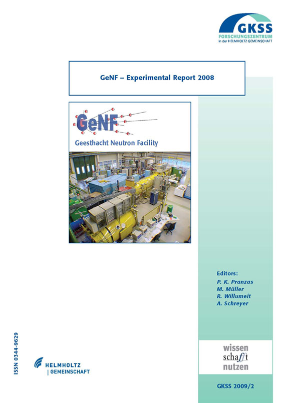 GeNF Experimental Report 2008 (19MB)